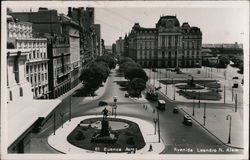 Avenida Leandro N. Alem Postcard