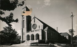 Sacred Heart Church Postcard