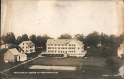 Rear View of Lucerne Inn from Water Tank Postcard