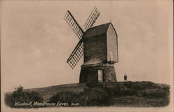 Windmill Woodhouse Eaves, England Postcard Postcard Postcard