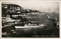 L'Entree du Poret - Le Mont Boron Postcard