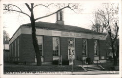 U.S. Post Office Jefferson City, TN Postcard Postcard Postcard