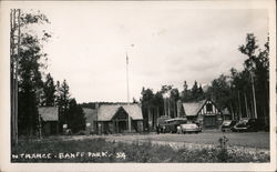 Entrance Banff Park Postcard