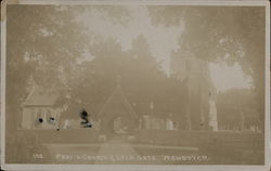 Parish Church and Lych Gate, Wendover Postcard