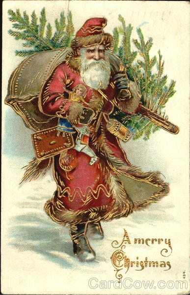 Santa with Toys, Tree Santa Claus