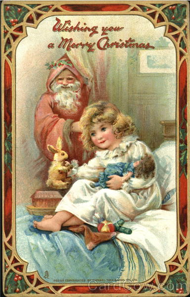 Santa and little Girl Santa Claus