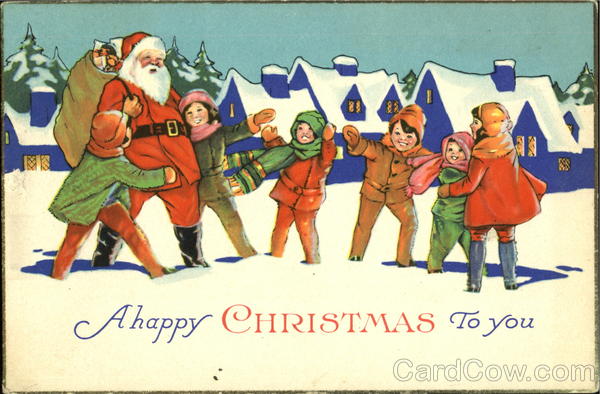 Santa with Children Santa Claus