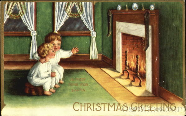 Children Waiting for Santa