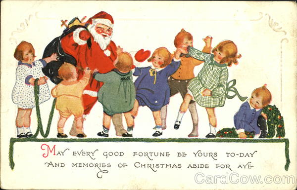 Santa and Children Santa Claus