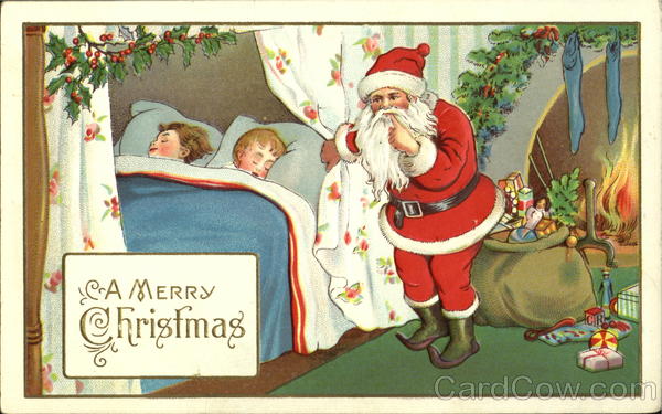 Santa with Children Santa Claus