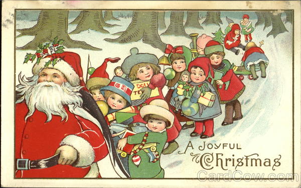 Santa with Children Santa Claus