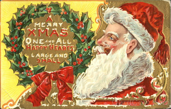 Santa with Pipe Santa Claus