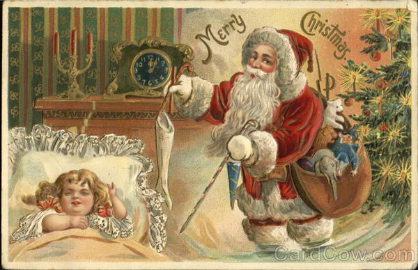 Santa and Girl Santa Claus