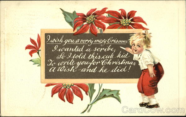 I Wish You A Very Merry Christmas Children