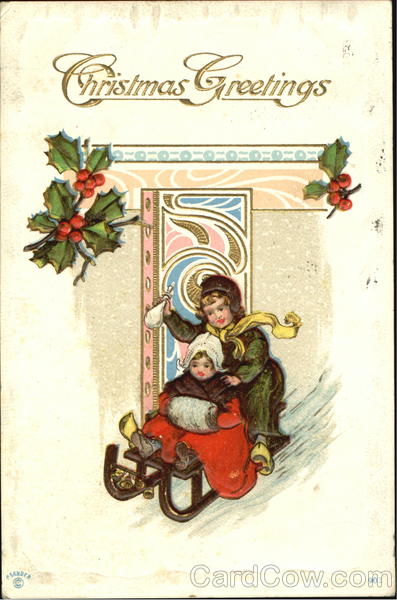 Children Sledding