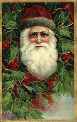 German Santa Postcard
