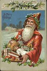 A Merry Christmas Postcard