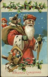 A Merry Christmas Postcard