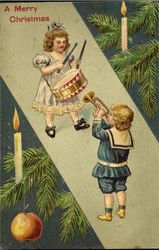 A Merry Christmas Postcard