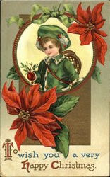 To Wish You Happy Christmas Postcard