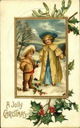 A Jolly Christmas Postcard