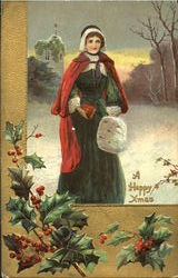 A Happy Xmas Christmas Postcard Postcard