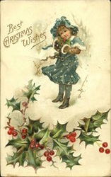 Best Christmas Wishes Postcard