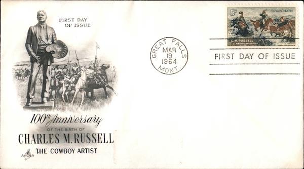 100th Anniversary of the Birth of Charles M. Russell, The Cowboy Artist