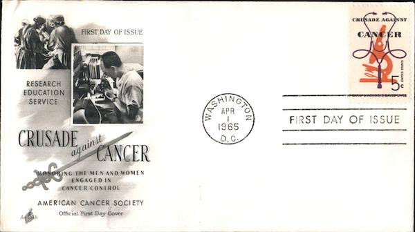 Crusade Against Cancer First Day Covers