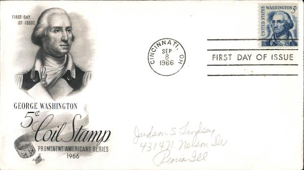 Prominent American Series First Day Covers