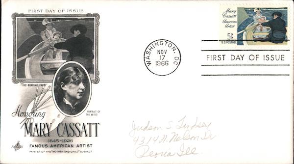 Honoring Mary Cassatt 1845-1926 Famous American Artist