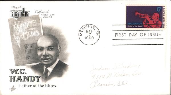 W. C. Handy - Father of the Blues First Day Covers