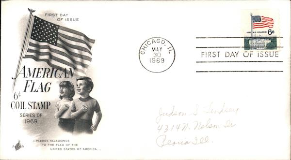 American Flag First Day Covers