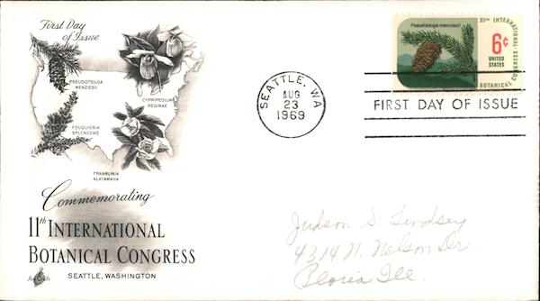 11th International Botanical Congress First Day Covers