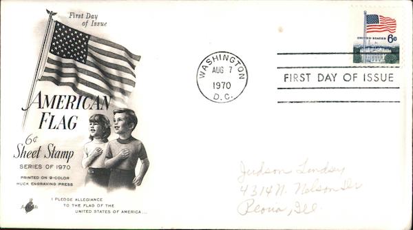 American Flag First Day Covers