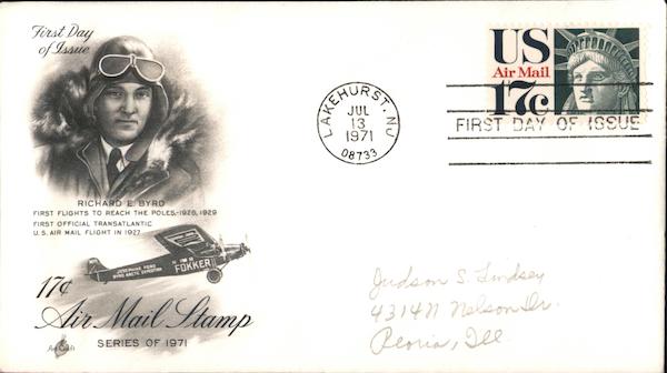 Air Mail Stamp, 171 First Day Covers
