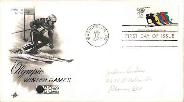 XI Olympic Winter Games First Day Covers