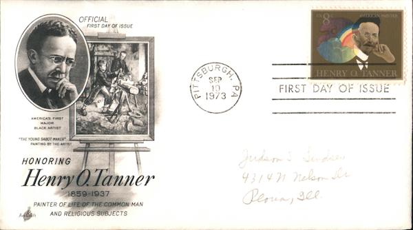 Honoring Henry O. Tanner 1859-1937 First Day Covers