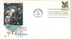 Season's Greetings, Christmas 1964 First Day Cover