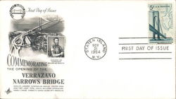 Verrazano Narrows Bridge First Day Cover