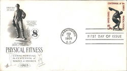 Physical Fitness, Commemorating the Centennial of Sokols in America 1965 First Day Cover