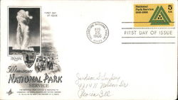 50th Anniversary National Park Service First Day Cover