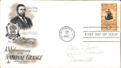 100th Anniversary of the National Grange First Day Cover