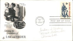 Saluting the Guardians of Law and Order First Day Cover