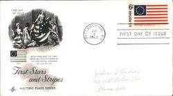 First Stars and Stripes - Historic Flag Series First Day Cover