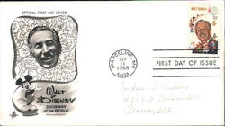 Walt Disney Showman of the World First Day Cover