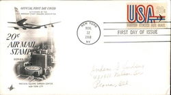 20c Air Mail Stamp Series of 1968 First Day Cover