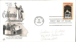 California Bicentennial 1769-1969 First Day Cover