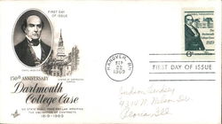 150th Anniversary of Dartmouth College Case First Day Cover