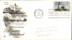 150th Anniversary Maine Statehood 1820-1970 First Day Cover